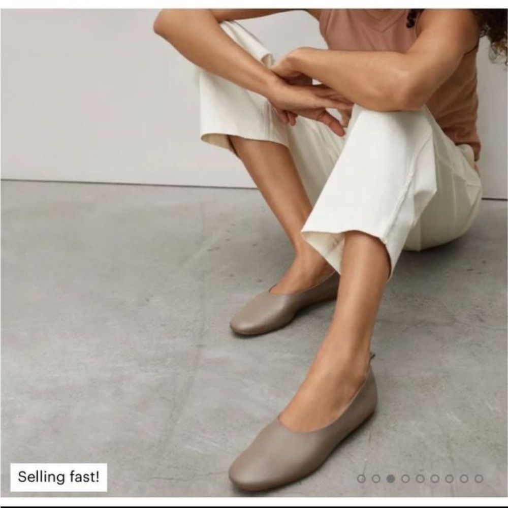 Everlane Italian Leather Day Glove size 9 mocha